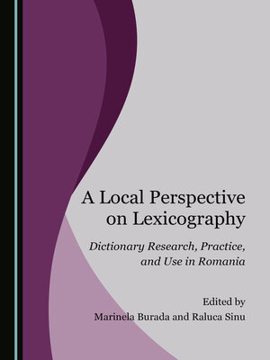 cover image of A Local Perspective on Lexicography